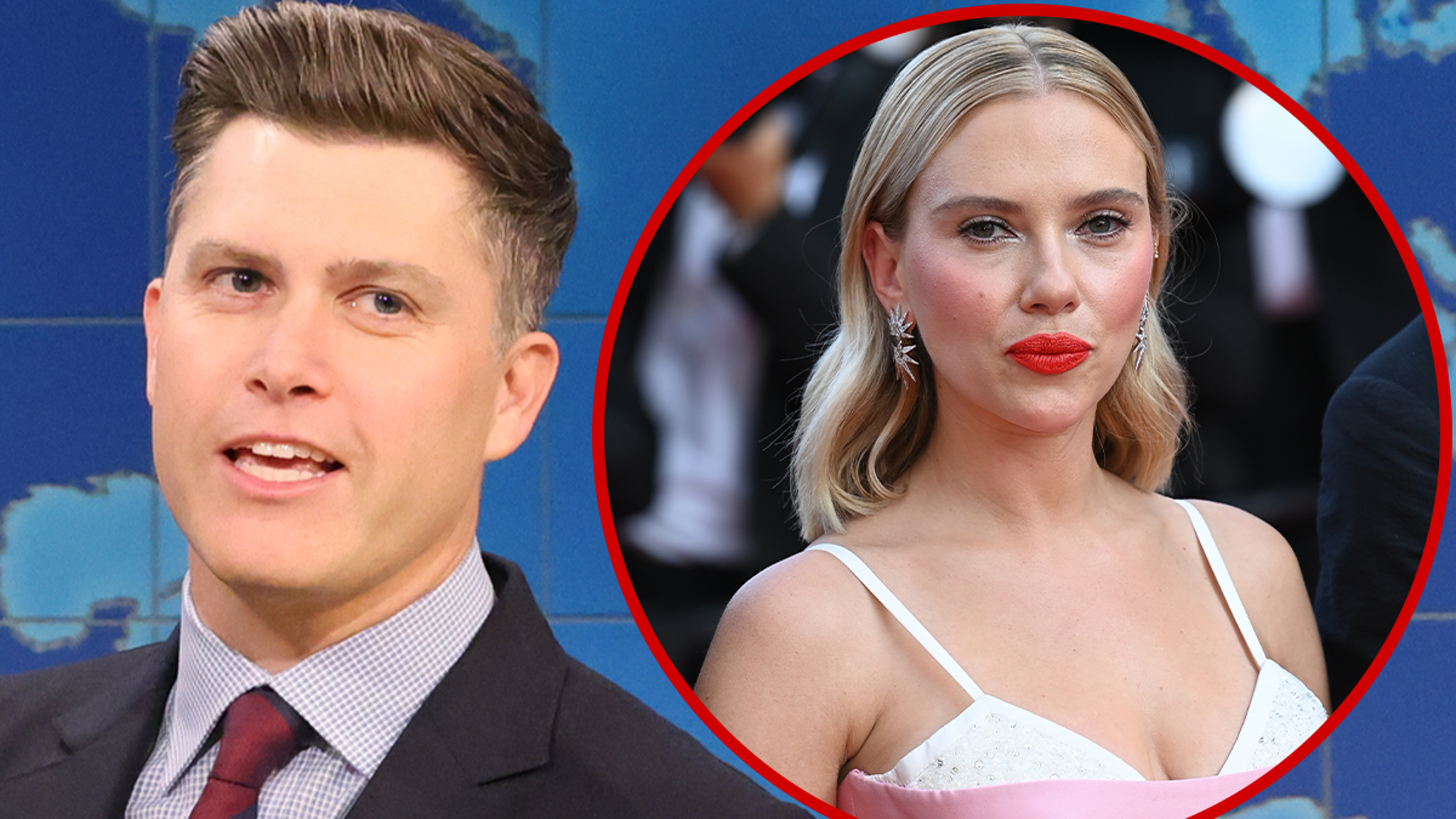 Colin Jost ridiculise sa femme, Scarlett Johansson, à ‘SNL’