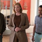 Jeremy Strong, Sarah Snook and Kieran Culkin in Succession