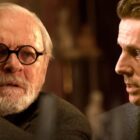 Anthony Hopkins and Matthew Goode in Freud