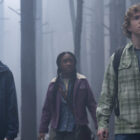 Aryan Simhadri, Leah Sava Jeffries, and Walker Scobell in 