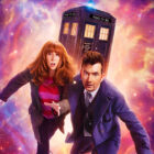 Catherine Tate, left, and David Tennant return to &ldquo;Doctor Who&rdquo; for three special episodes to mark the British sci-fi series&rsquo; 60th anniversary.