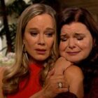 Jennifer Gareis and Heather Tom in The Bold and the Beautiful