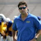 Fictional football coach Eric Taylor, played by actor Kyle Chandler, led the Dillon Panthers during a five-season run on NBC.