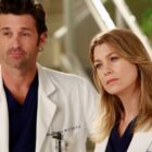 GREY'S ANATOMY, (from left): Patrick Demsey, Ellen Pompeo, 'Love Turns You Upside Down', (Season 9, ep. 908, aired Dec. 6, 2012), 2005-. photo: Ron Tom / ©ABC / courtesy Everett Collection