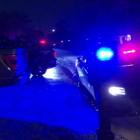Man riding passenger struck by stray bullet Christmas morning