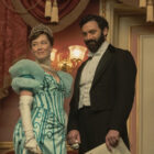 Carrie Coon and Morgan Spector in 