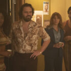 Idara Victor, Jake Johnson, Ophelia Lovibond, and Oscar Montoya in 