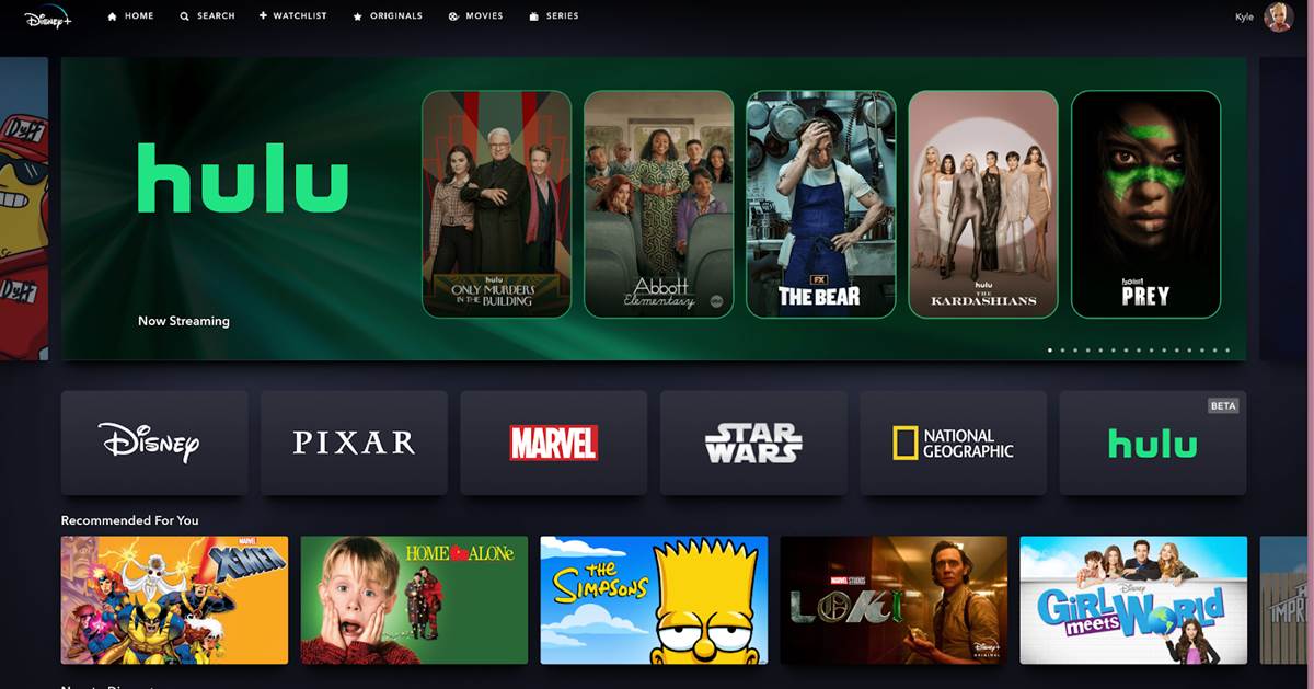 Le lancement de l’intégration beta de Hulu et Disney+ commence son déploiement