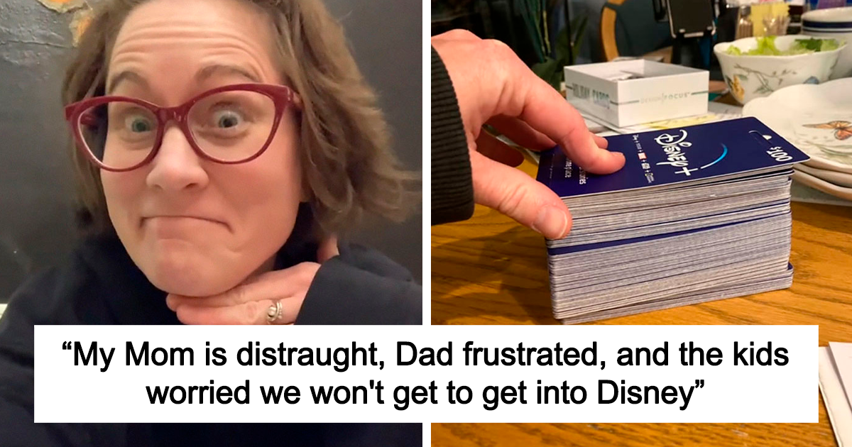 L’erreur qui a mis Noël en péril : une famille reçoit des cartes-cadeaux Disney+ de 10 000 $ au lieu de billets pour Disney Park
