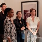 Karan Oberoi as Dahn Rana, Shanola Hampton as Gabi Mosely, Gabrielle Elise Walsh as Lacey Quinn, Kelli Williams as Margaret Reed in 