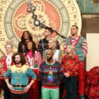 Nicole Franzel, Cameron Hardin,Taylor Hale, Danielle Reyes, Cody Calafiore, Xavier Prather, Frankie Grande, Britney Haynes and Josh Martinez on Big Brother Reindeer Games