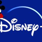 The Disney+ logo with a sad sitting Mickey Mouse