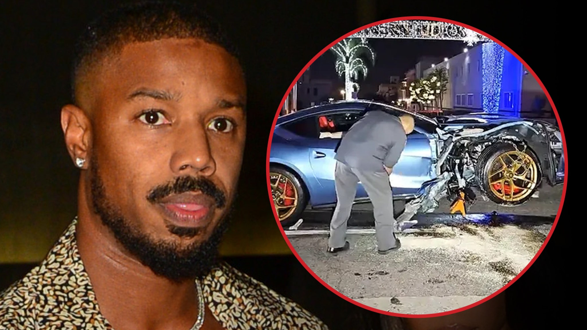 Michael B. Jordan sous enquête de la LAPD pour un accident de Ferrari