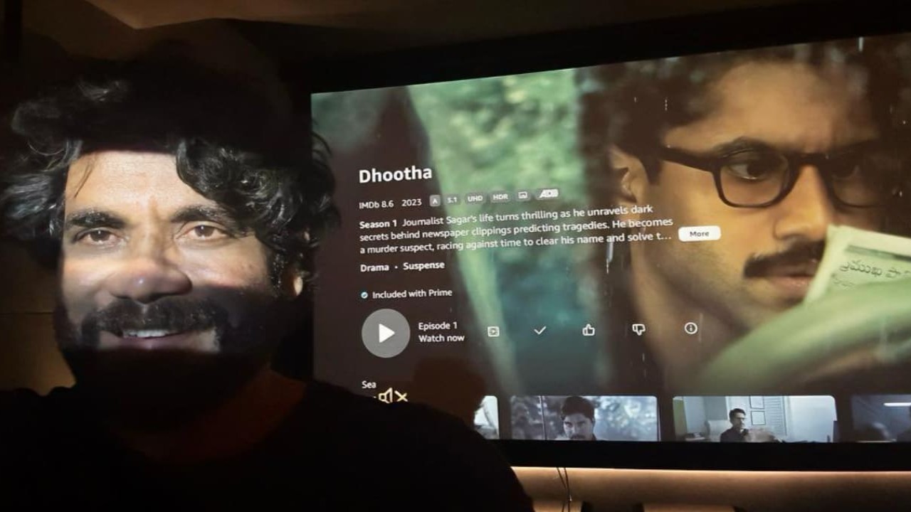Nagarjuna fier de Naga Chaitanya dans Dhootha: “très heureux et surpris”