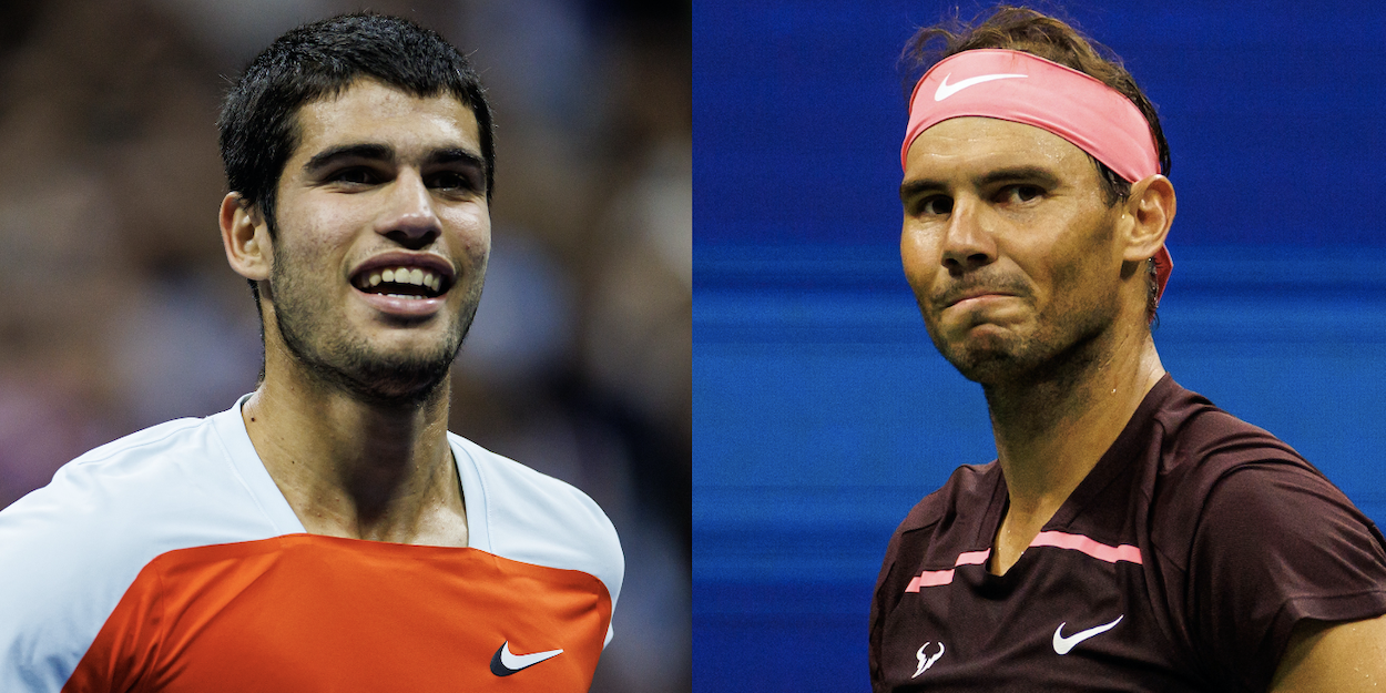 Netflix présente l’exposition à Las Vegas de Rafael Nadal et Carlos Alcaraz