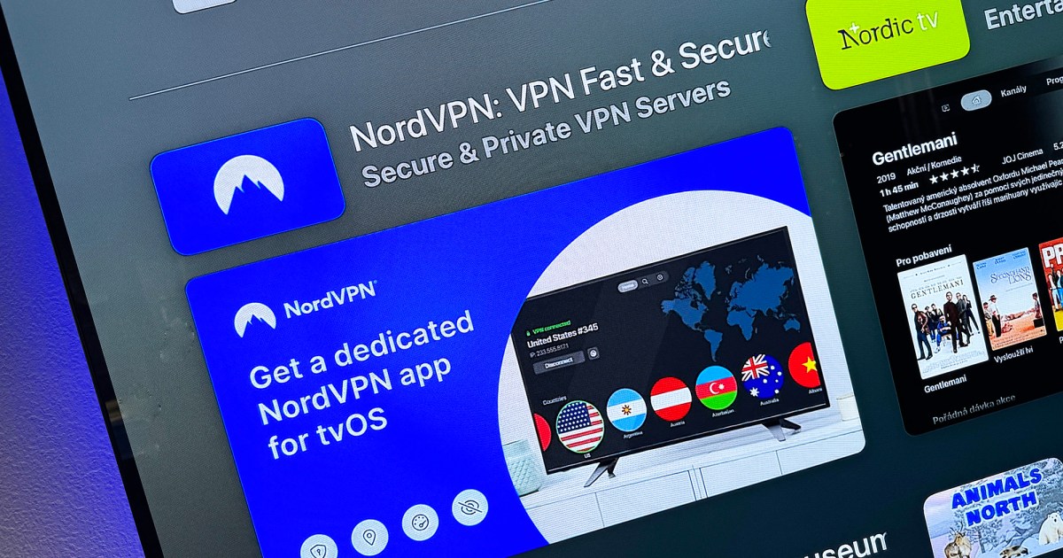 NordVPN lance une nouvelle application pour Apple TV
