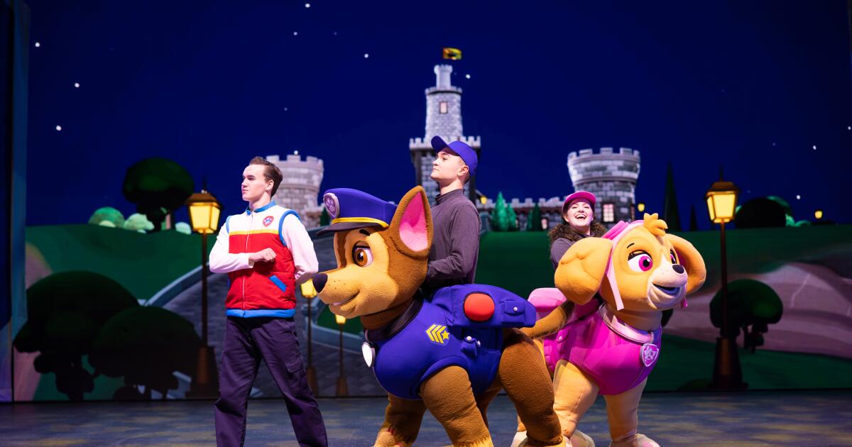 Paw Patrol : La série animée débarque en ville avec un spectacle en direct la semaine prochaine