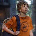 Walker Scobell as Percy Jackson entering Camp Half-Blood