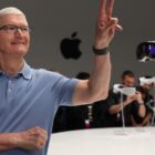 Apple underperformed mega-cap peers in 2023 due to revenue slide