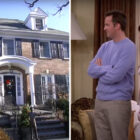 Home Alone house and Friends scene