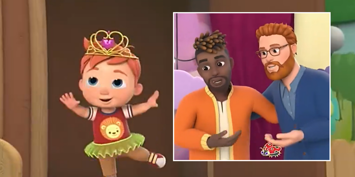 Polémique sur la représentation de la diversité dans CoCoMelon : un garçon danse en robe pour deux papas gays
