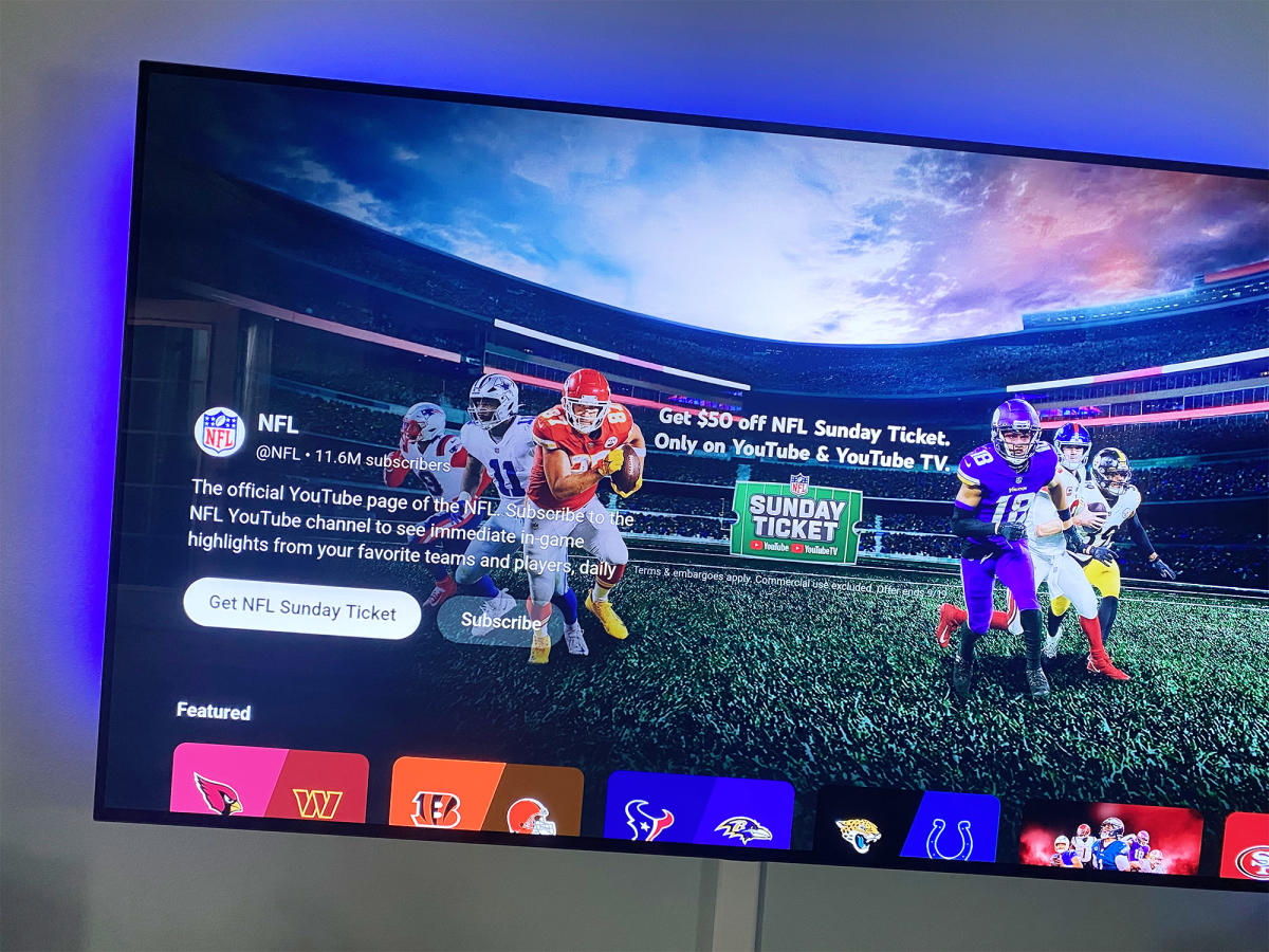 Regardez gratuitement le match de la NFL