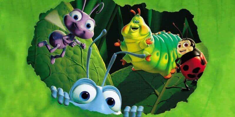 A Bug's life characters looking at the viewer