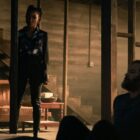 Shanola Hampton and Mark-Paul Gosselaar in 