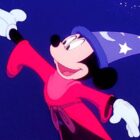 Mickey Mouse as the Sorcerer's Apprentice in Fantasia