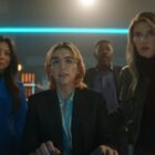 Nanrisa Lee, Mason Alexander Park, Ernie Hudson, and Caitlin Bassett in 