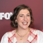 Mayim Bialik attends 2022 Fox Upfront 