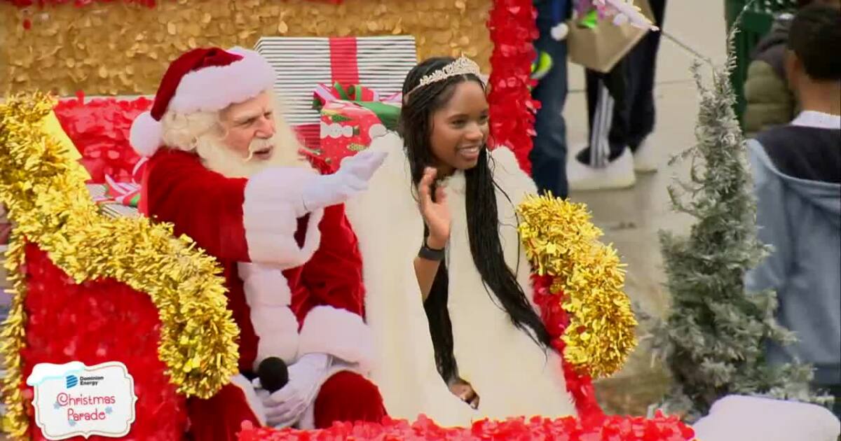 Revoir la parade de Noël de Dominion Energy