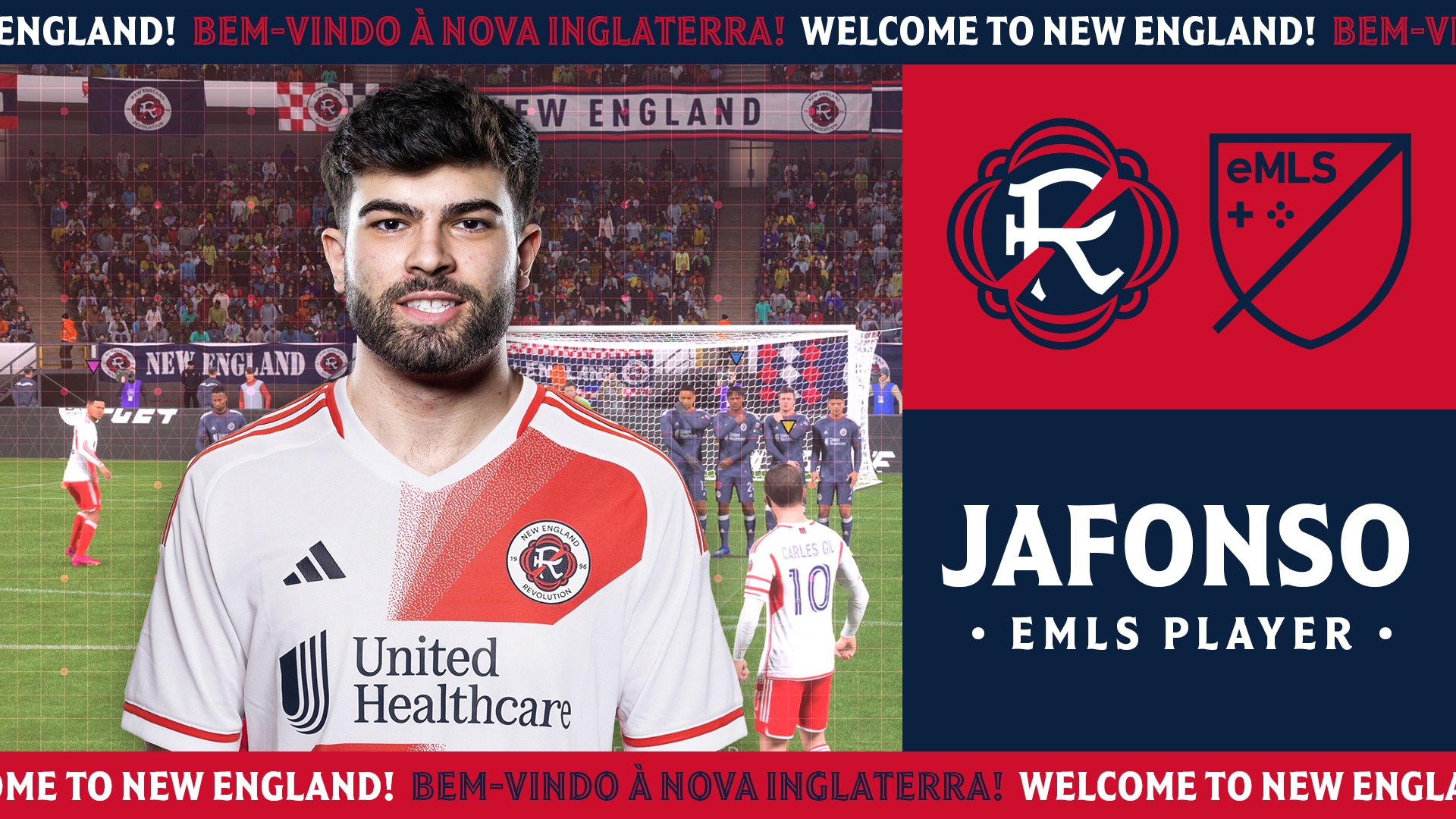 Révolution : João “Jafonso” Vasconcelos signe pour la saison 2024 de la eMLS