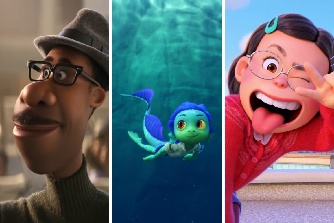 Sortie au cinéma en 2024 pour les films Pixar ‘Soul’, ‘Luca’ et ‘Turning Red’, après leur diffusion sur Disney+ pendant la pandémie