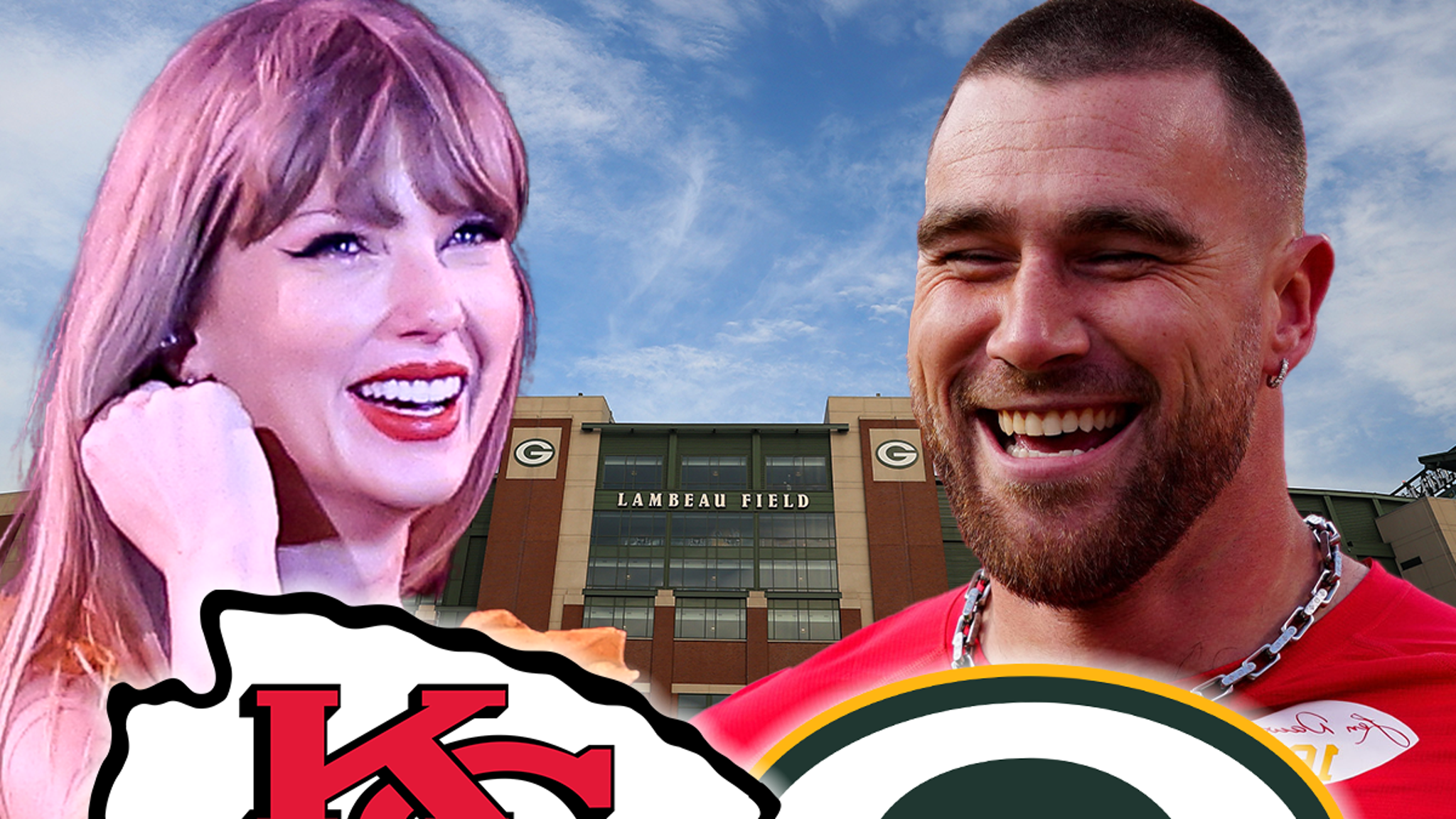 Taylor Swift assiste au match des Chiefs de Travis Kelce contre les Packers à Lambeau