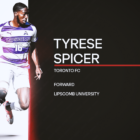 Toronto FC select Lipscomb's Tyrese Spicer No. 1 in 2024 MLS SuperDraft