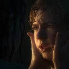 Walker Scobell as Percy Jackson in the Minotaur scene from the 