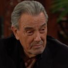 Eric Braeden in black as Victor in The Young and the Restless