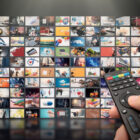 Television streaming video. Media TV on demand