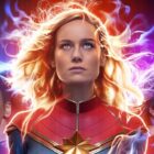 Teyonah Parris, Brie Larson and Iman Vellani in The Marvels 