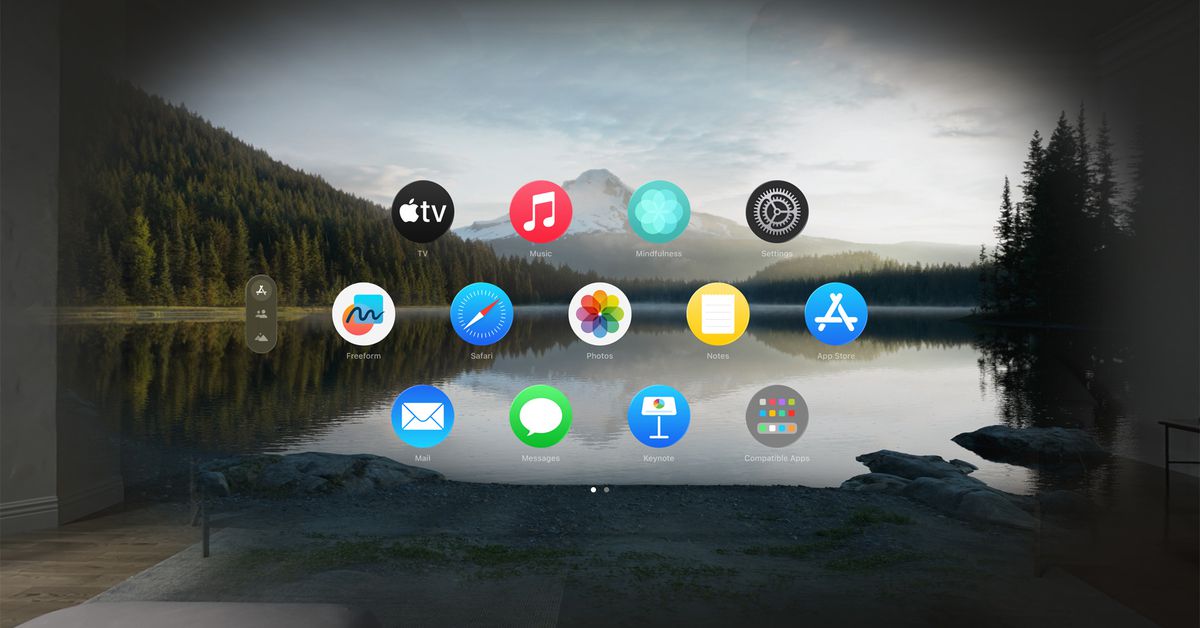 Applications Apple pour Vision Pro : des applications iPad “non modifiées” pour commencer