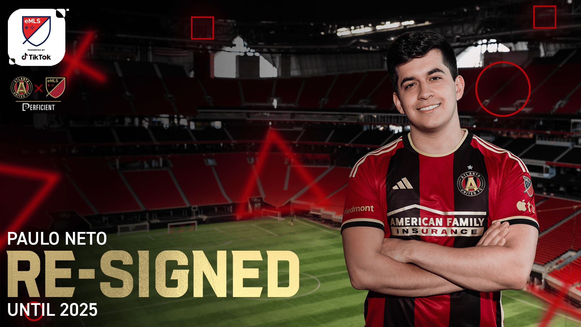Atlanta United prolonge le contrat de l’athlète esport Paulo Neto