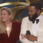 Christina Applegate and Anthony Anderson at 2023 Emmys