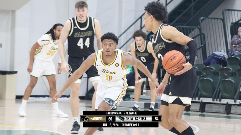Défaite difficile pour Harding face à Oklahoma Baptist, 84-60
