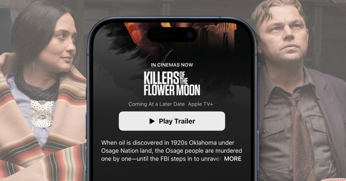 Diffusion prochaine de Killers of the Flower Moon sur Apple TV+
