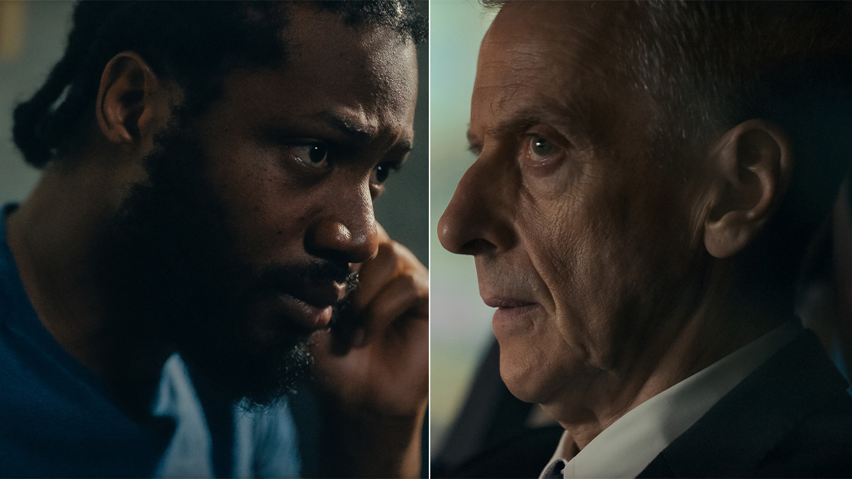 Discussion entre Peter Capaldi et Tom Moutchi sur le podcast Criminal Record