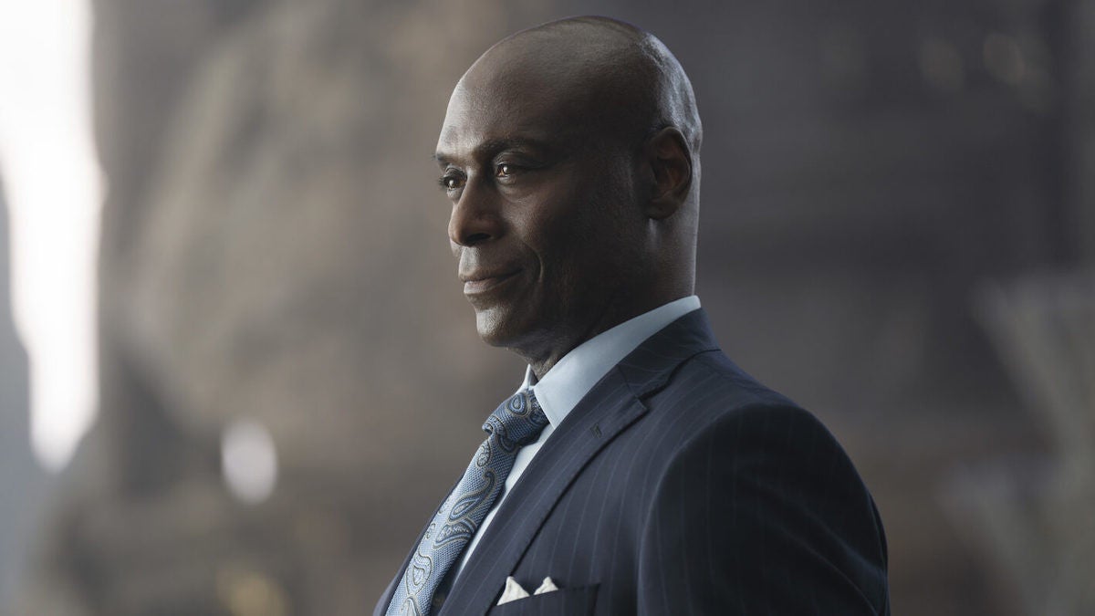 Discussion passionnante entre Walker Scobell et Lance Reddick