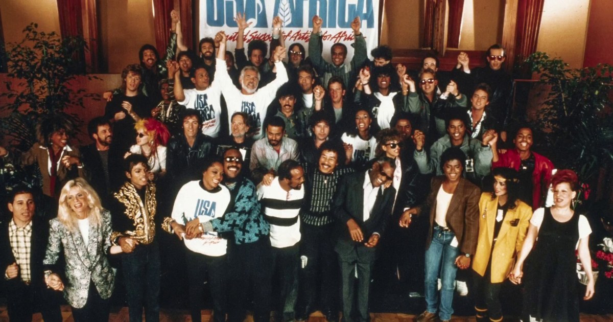 Documentaire exclusif sur Netflix : des images inédites de “We Are the World”