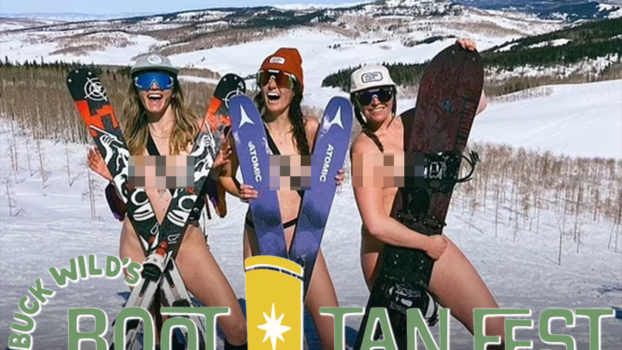Événement nu sur les pentes du Colorado pour skieuses et skieurs non binaires