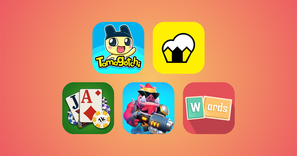 Jeux Tamagotchi Adventure Kingdom et Cornsweeper disponibles sur Apple Arcade